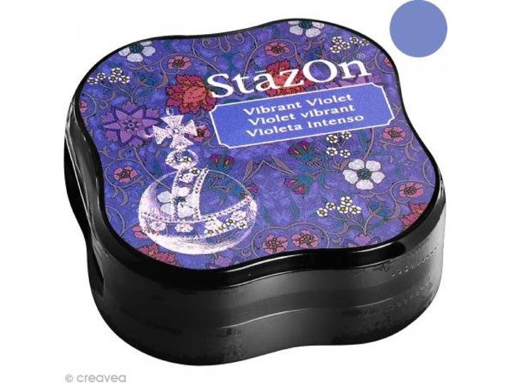 StazOn Midi inktpads, levendig violet