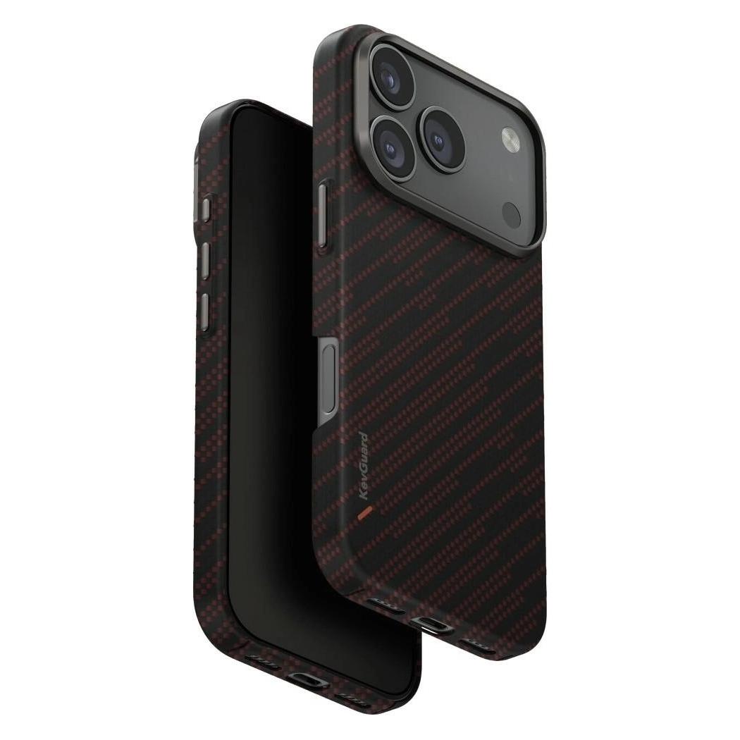 Uniq Case Keva EDGE for iPhone 17 Pro Magclick Charging orange (Apple iPhone 17 Pro) (UNIQ-IP6.3P(2025)-KEVAEDMRORG)