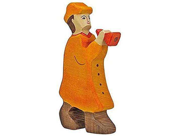 Houten 80291 - speelfiguur - herder met fluit