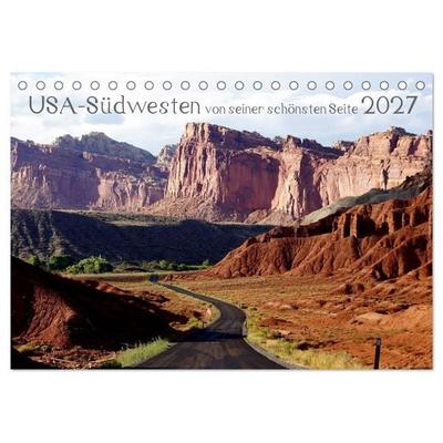 USA-Südwesten von seiner schönsten Seite 2027 (Tischkalender 2027 DIN A5 quer), CALVENDO Monatskalender