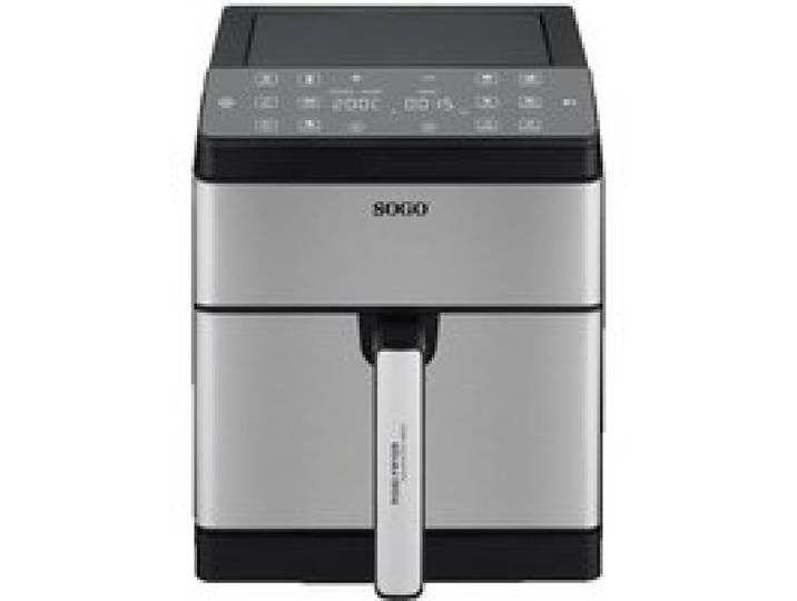 Friteuse à air double résistance et écran tactile LED 8L - 1800w