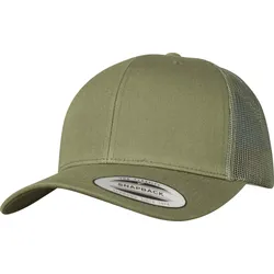 FLEXFIT Unisex Vintage Trucker Kappe Netz Cap 6606/6606T buck one size