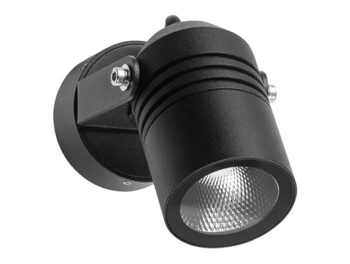 5019 LED-Wandstrahler schwarz LCD 5019