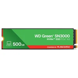 Western Digital Green WD SN3000 NVMe 500 GB M.2 PCI Express 4.0 QLC 3D NAND