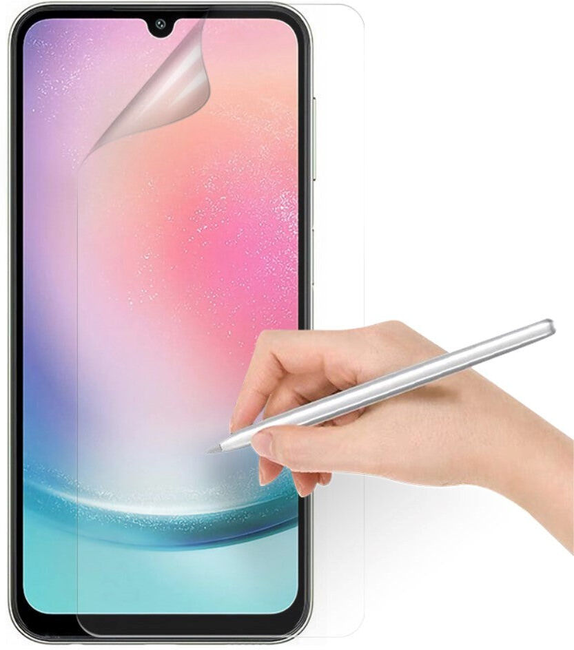 INCOVER Samsung Galaxy A25 (5G) PET Beskyttelsesfilm - Skærmbeskyttelse - Gennemsigtig
