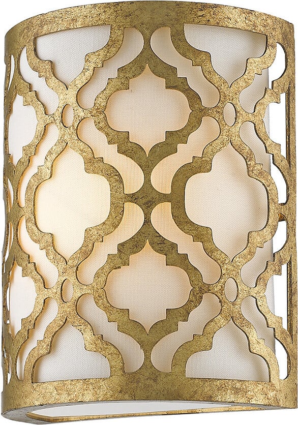 Gilded Nola wandlamp met LED-verlichting