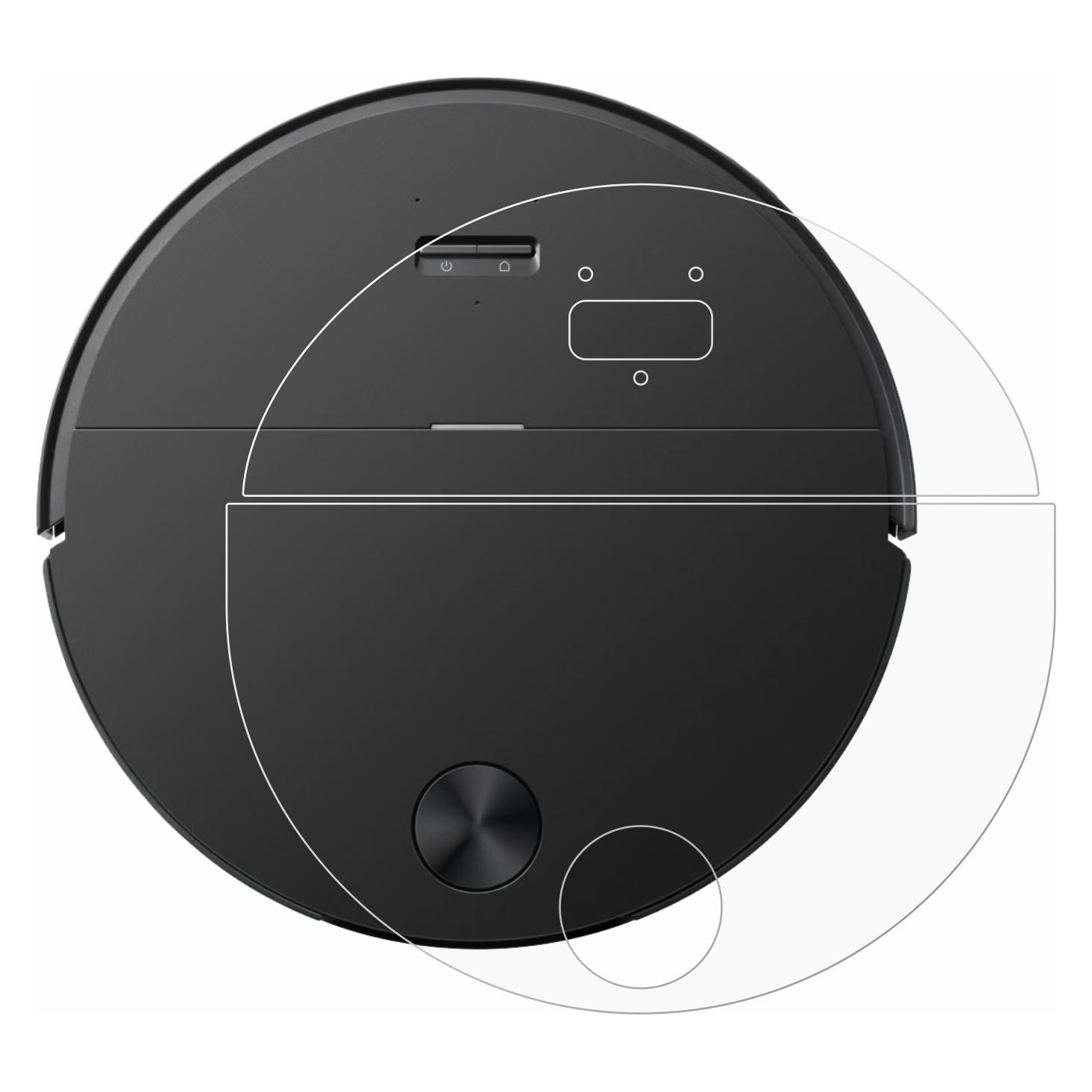 upscreen Schutzfolie für Roborock Saros 20 Sonic Displayschutz Displayschutzfolie Folie Klar Transparent (2862713)
