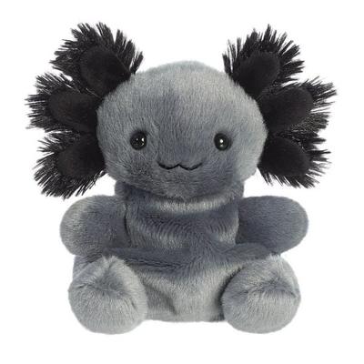 Aurora 33875 - Palm Pals Axolotl Onyx, Plüschtier, ca.13 cm