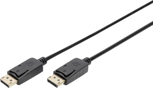 Digitus DisplayPort Anschlusskabel DisplayPort Stecker, DisplayPort Stecker 2.00 m Schwarz AK-340100-020-S DisplayPort-Kabel