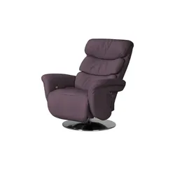 himolla Leder-Relaxsessel lila - Leder 7628 ¦ lila/violett ¦ Maße (cm): B: 83 H: 107 T: 88.0