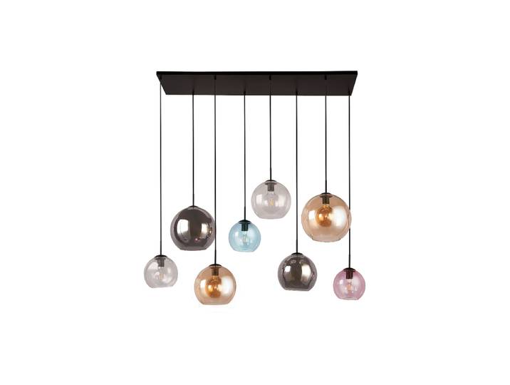 Dimmbare Design Pendellampe „Mardi“ Linear Searchlight