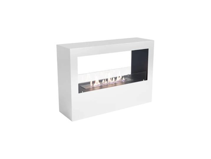 Design Bioethanol Kamin „Lansing“, weiss CACHFIRES