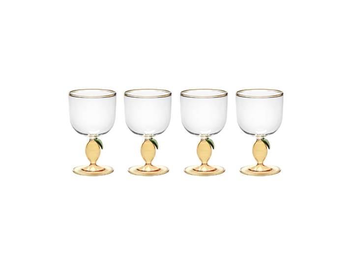 Serax - Verre à vin Yam - Jaune - Verre borosilicaté - Designer WAWW La Table