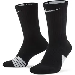 Nike, Unisex, Sportsocken, Elite Crew (XL), Schwarz