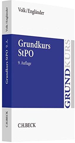 Klaus Volk - Grundkurs StPO (Grundkurse) - Preis vom 02.10.2026 23:42:20 h