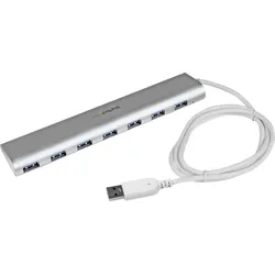 ST ST73007UA - 7 Port kompakter USB 3.0 Hub - Aluminium