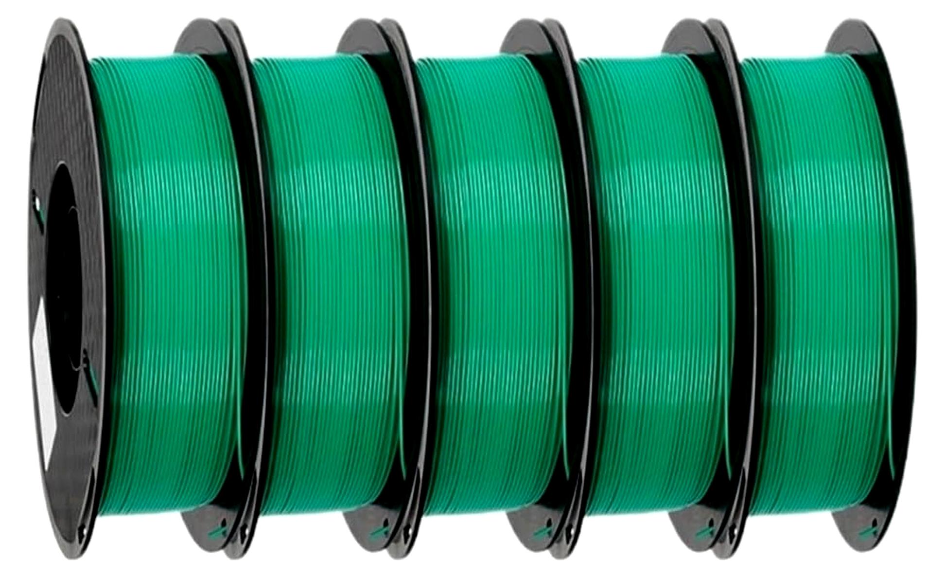 10 kg/22 Pfund 1,75 mm Filament für 3D-Drucker, Kunststoffmaterial, verstopfungsfreies 3D-Filament
