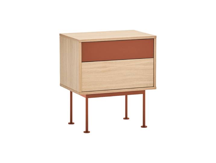 Design Beistell- und Nachttisch „Yoko“ Arkilla / Eiche Teulat