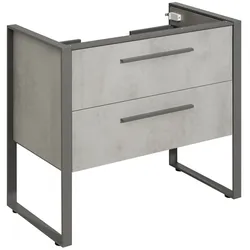 Pelipal Waschtischunterschrank 9025-WTUSL04, B:830, H:850, T:450mm 9025-WTUSL04