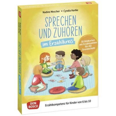 Sprechen und Zuhören im Erzählkreis. 30 Bildkarten mit Erzählspielen für die Grundschule