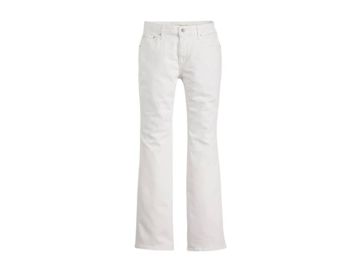 LEVI'S 726 Jeans Flared Taille Haute Blanc Doux