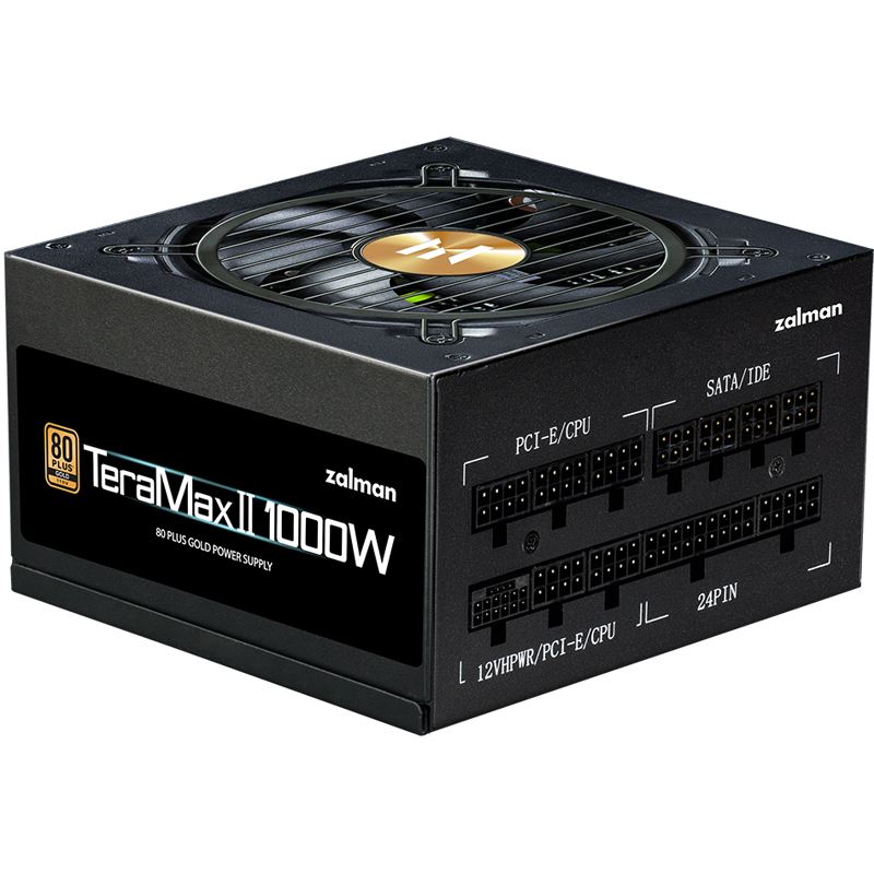 1000 Watt Zalman TeraMax II ZM1000-TMX2 Modular 80+ Gold