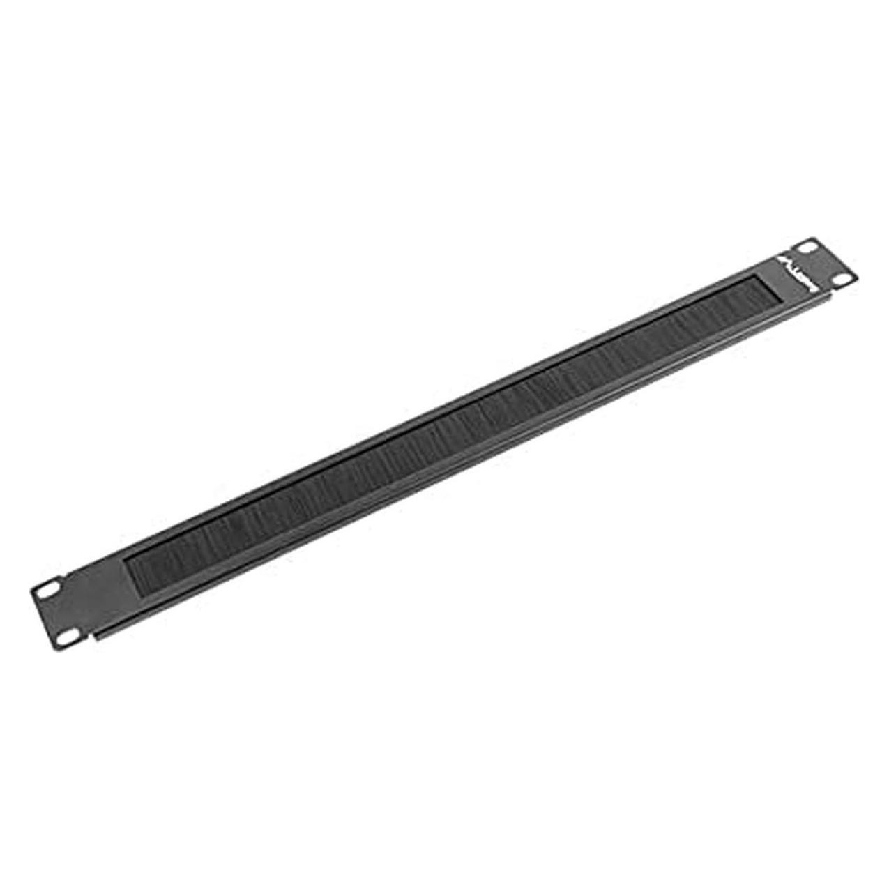 Lanberg 19 " Rack-Pinsel-Panel 1 HE Schwarz (AK-1101-B)