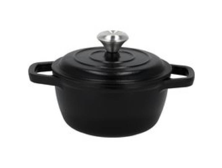 SILVERCREST® Faitout en fonte Premium, 1,35 L (noir)