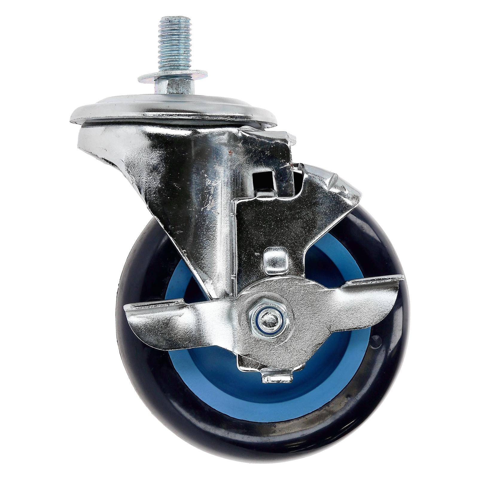 KS Tools 4" Lenkrolle mit Bremse ( 160.1205-R019P ) (160.1205-R019P)