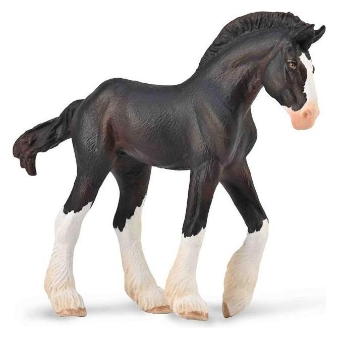 Collecta Schwarzes Clydesdale-Fohlen (M1188982)