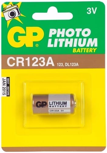 GP CR123A   Pilha de litio
