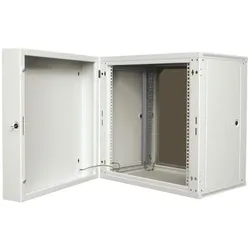 Conteg RUD Wandgehäuse schwenkbar 12 HE (HxBxT) 624x600x500 mm (12 HE, 19 Zoll Rack), Serverschrank, Grau