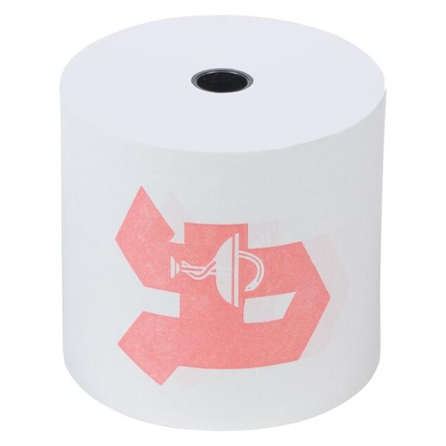 Veit Kassenrollen, recycling, 76 mm x 80 mm x 12 mm, mit rotem Apotheken "A" Aufdruck (08619000)