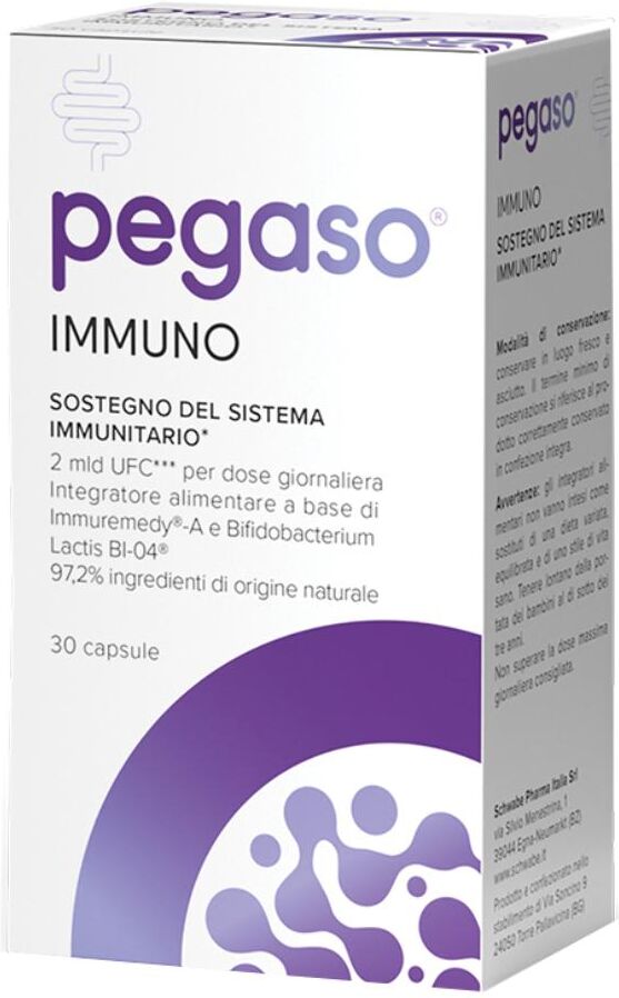 SCHWABE PHARMA ITALIA Srl Pegaso Immuno, 30 capsule