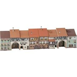 Faller 6 Reliefhäuser Altstadt