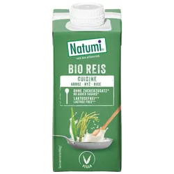 Natumi Reis Cuisine 8% Fett bio 200ml