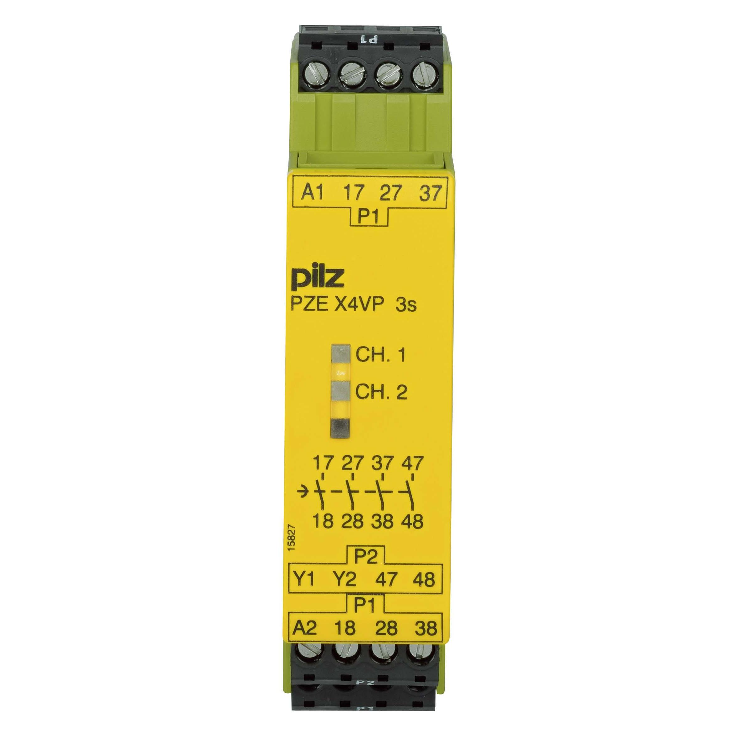 Pilz 777583 PZE X4VP 3/24VDC 4n/o fix (777583)