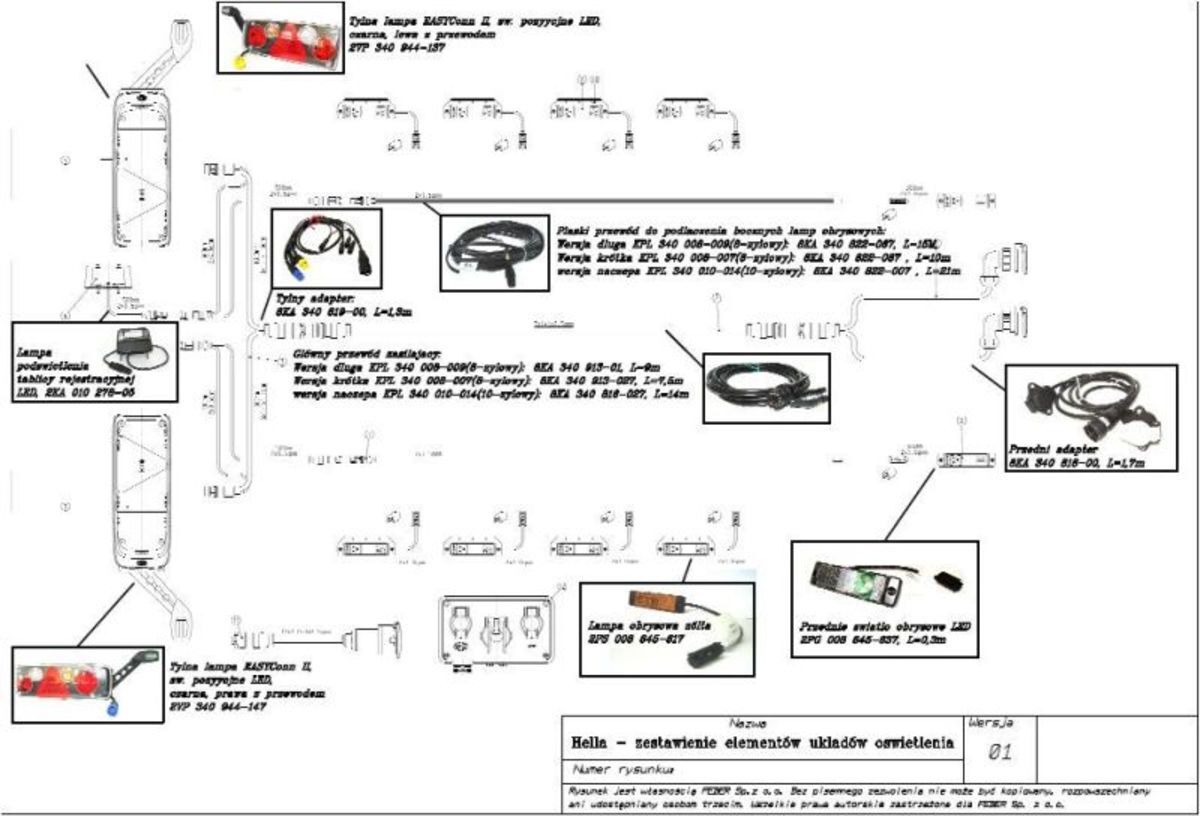 Hella Adattatore 8KA340 819-017