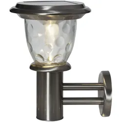 Star Trading, Gartenbeleuchtung, Dekoleuchte Solar Wandlaterne PIREUS (20 lm, IP44)