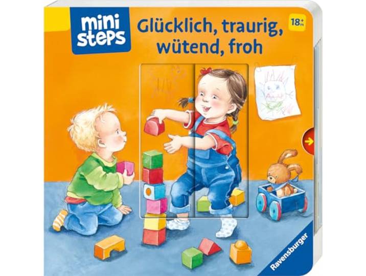 ministeps: Glücklich, traurig, wütend, froh: Ab 18 Monaten