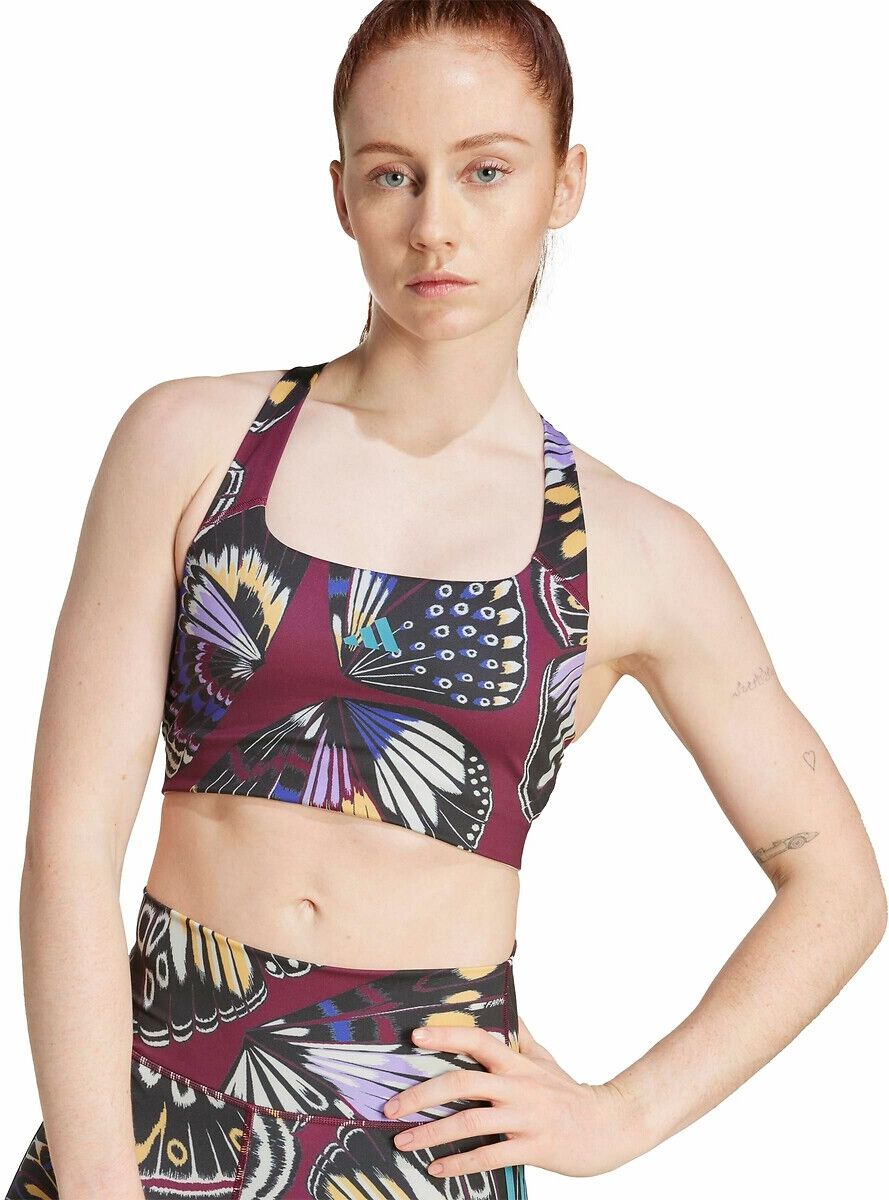adidas Performance Brassière de sport imprimé FARM RIO