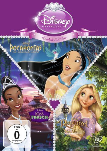 Mike Gabriel - Küss den Frosch / Rapunzel - Neu Verföhnt / Pocahontas [3 DVDs] - Preis vom 09.10.2026 07:28:09 h