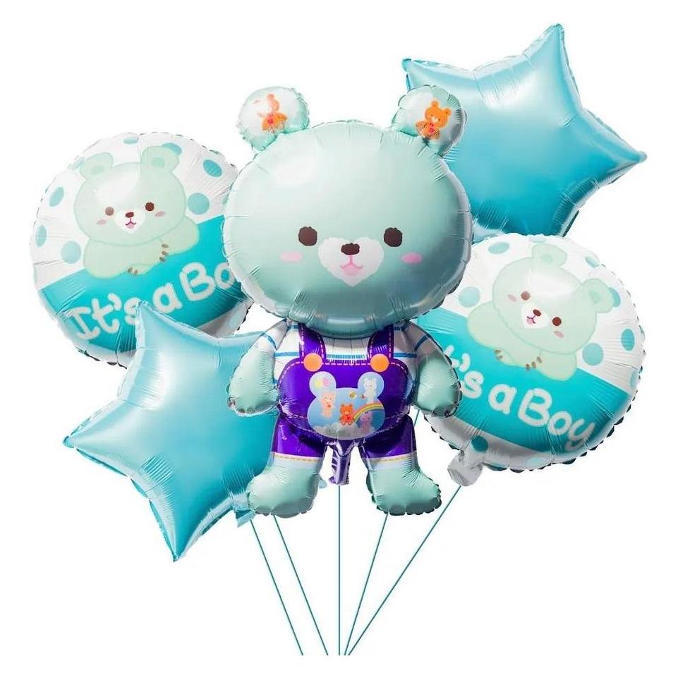 Set It's a Boy Folienballons, 5-tlg (5x) (47594507)