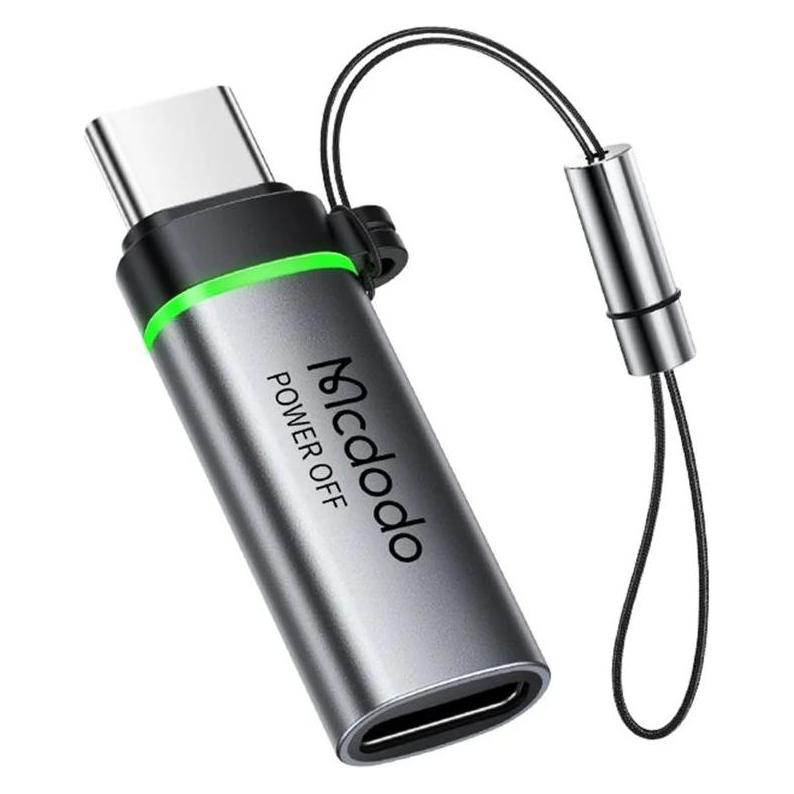 Mcdodo Lightning auf USB-C Auto Power Off Adapter (USB-C, Lightning) (OT-6010)
