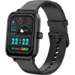 Carneo Versa Hr+ Smartwatch Schwarz (46.48 mm, ohne SIM), Smartwatch