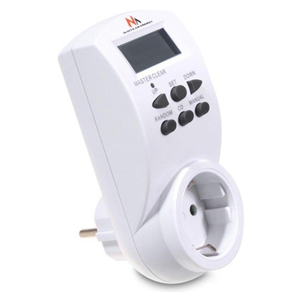 Maclean Digitaler Timer MCE05G - Timer Timer - digitaler Programmierer, deutsche Steckdose (MCE05)