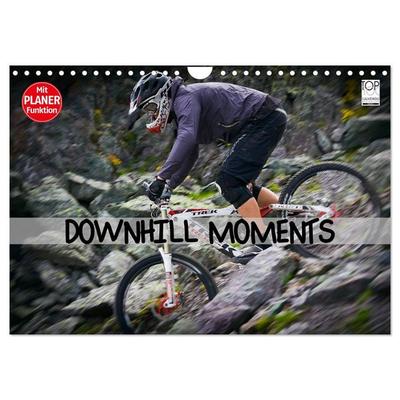 Downhill Moments (Wandkalender 2026 DIN A4 quer), CALVENDO Monatskalender