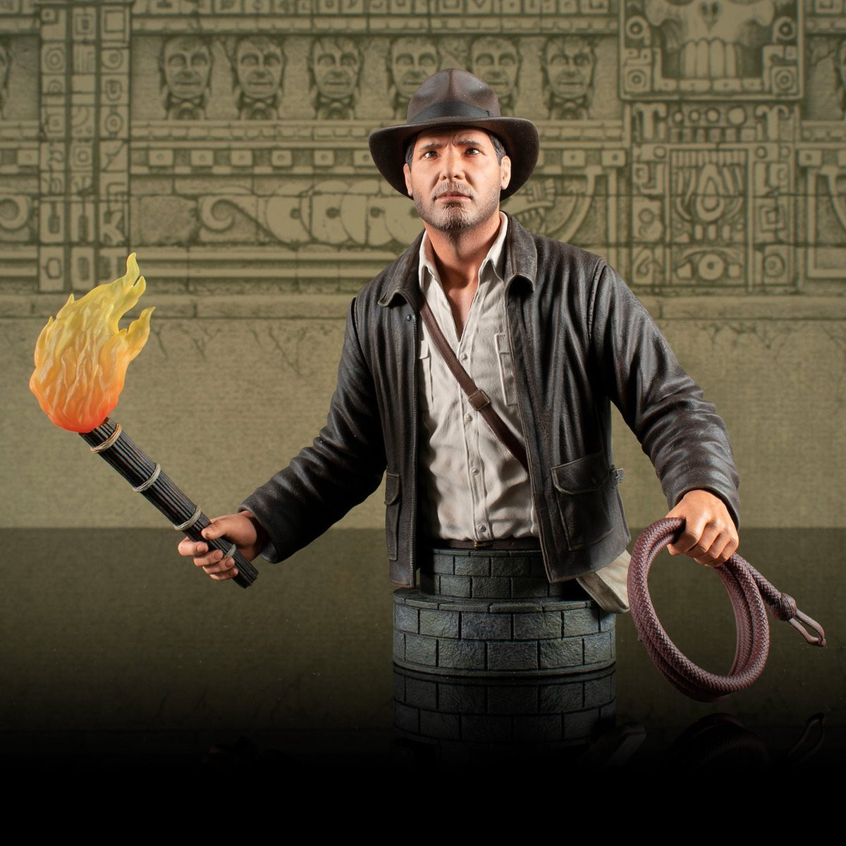 Indiana Jones: Raiders of the Lost Ark Bust 1/6 Disney - Hoogte: 15 cm