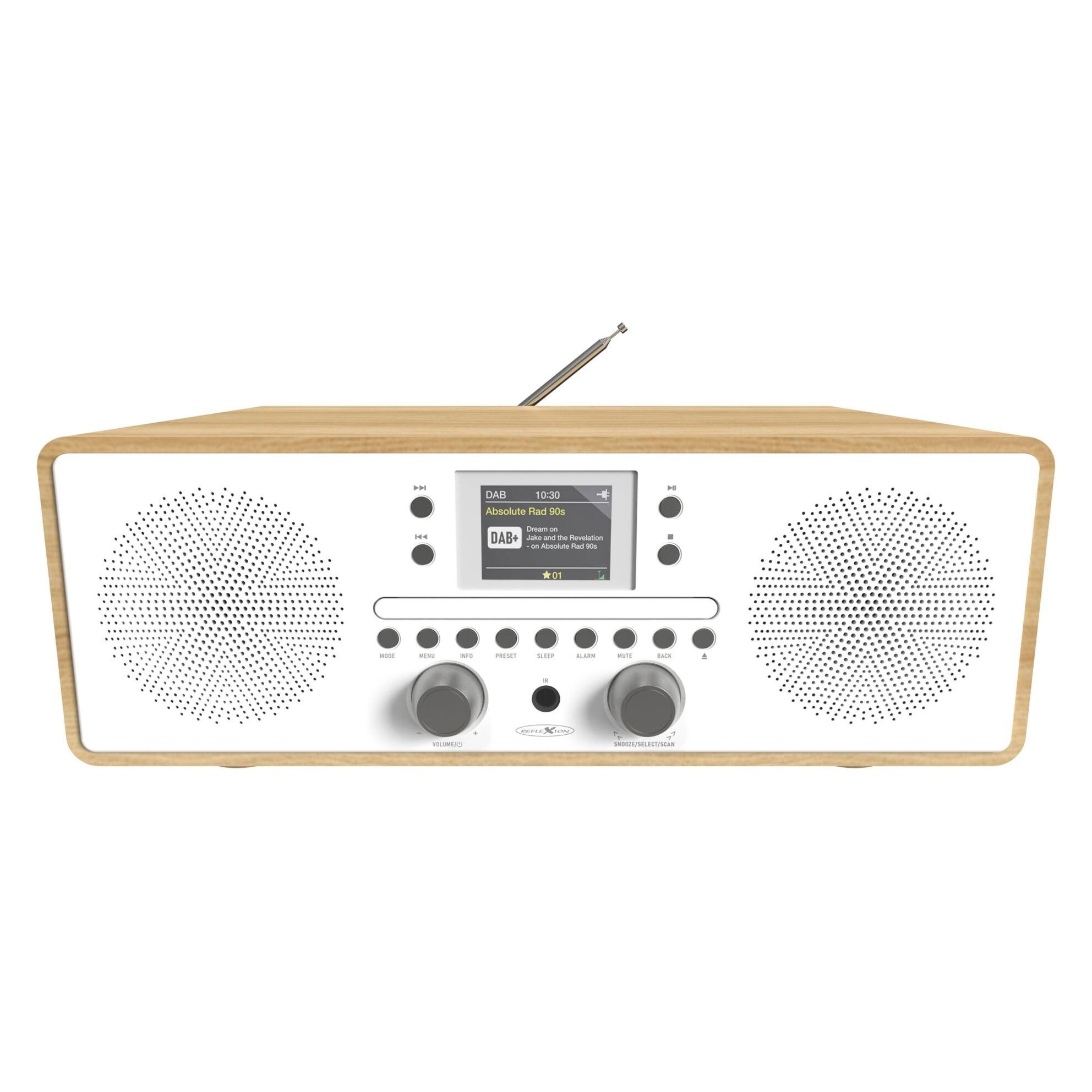 Reflexion HRA21DAB+ weiss (DAB+, Bluetooth) (HRA21DAB+WEIß)