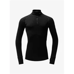 Devold, Herren, Funktionsshirt, Expedition Half Zip (M), Schwarz